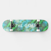 Skateboard Ado cadeau pour lui le vert GOAT (Horz)