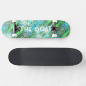 Skateboard Ado cadeau pour lui le vert GOAT (Horz)