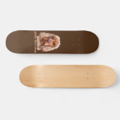 Skateboard ADOPTER, NE PAS SHOP (Anglais Cocker Spaniel) (Horz)