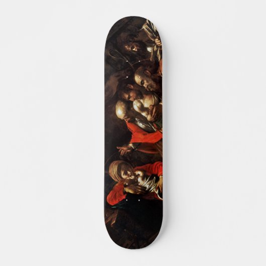 Skateboard Adoration des bergers par Caravaggio (1609) (Devant)
