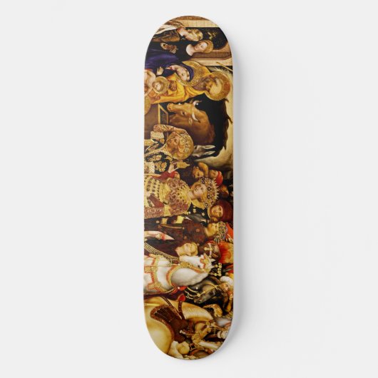 Skateboard Adoration des Mages par Gentile da Fabriano (Recto)
