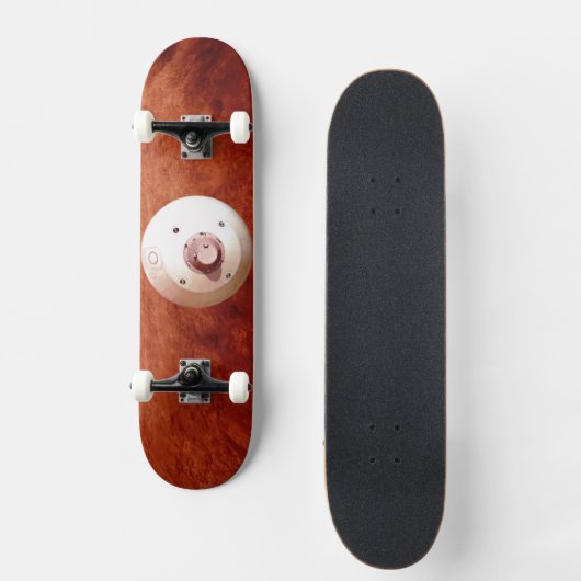 Skateboard Aérocoque Avec Perpersévérance Rover Descente Vers (Recto)
