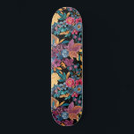 Skateboard Affaire mixte Floral Leaves Berry Watercolor<br><div class="desc">This artsy and modern autumn pattern est parfait pour l'hiver months. It fehand-painted burgundy red, burgundy purple, mustard yellow, chestnut brown, teal green forest green, and navy blue flowers and leaves bouquet pattern on top of a simple background. It's artistic, trendy, country, and chaud; the perfect design for the homey...</div>