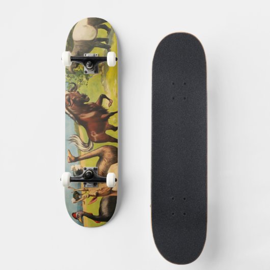 Skateboard Affiche de cirque pour Adam Forepaugh & Sells Brot (Recto)