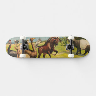 Skateboard Affiche de cirque pour Adam Forepaugh & Sells Brot