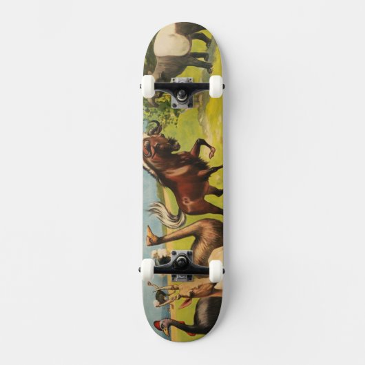 Skateboard Affiche de cirque pour Adam Forepaugh & Sells Brot (Recto)