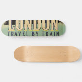 Skateboard Affiche vintage Visit London (Horz)