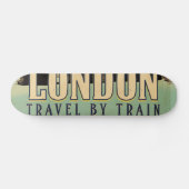 Skateboard Affiche vintage Visit London (Horz)