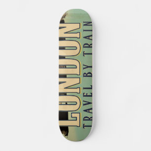 Skateboard Affiche vintage Visit London