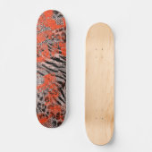 Skateboard African, tribal.  (Recto)