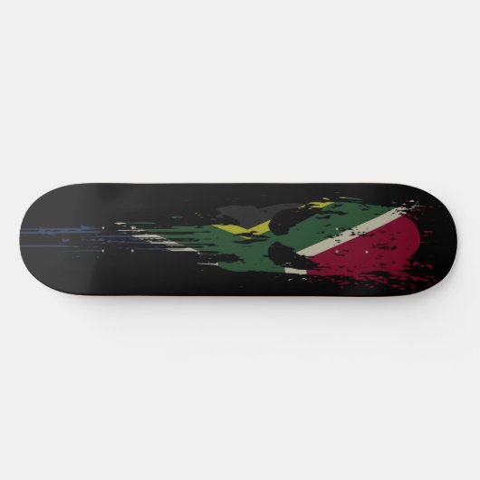 skateboard Afrique Grunge crâne (Horz)