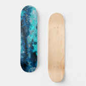 Skateboard Agate bleue (Recto)