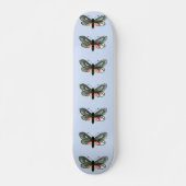 Skateboard Aglaope infausta - Skeletoniseur feuille amande S (Devant)