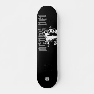 Skateboard Agnus Dei - Agneau de Dieu Skateboard, 8 1/8" Deck