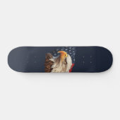 Skateboard Aigle à drapeau américain (Horz)