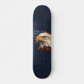 Skateboard Aigle à drapeau américain (Devant)