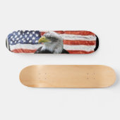 Skateboard aigle américain (Horz)