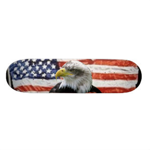 Skateboard aigle américain