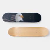 Skateboard Aigle chauve américain (Horz)