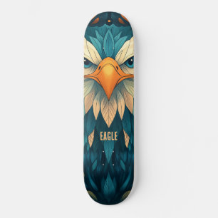 Skateboard Aigle géométrique