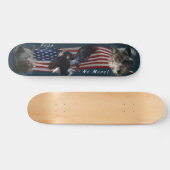 Skateboard Aigle, Ours, Patinage de loup (Horz)