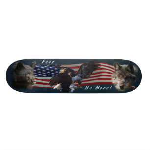 Skateboard Aigle, Ours, Patinage de loup