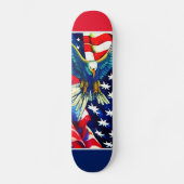 Skateboard Aigle patriotique (Recto)