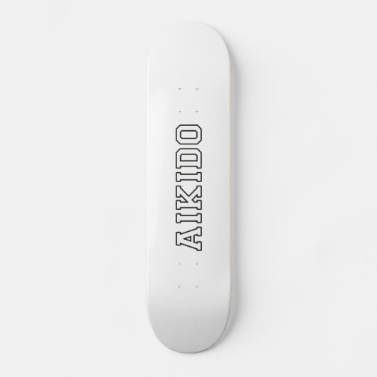 Skateboard Aikido (Recto)
