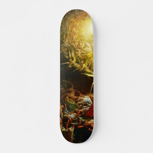 Skateboard ailes 2 d'ange (Devant)