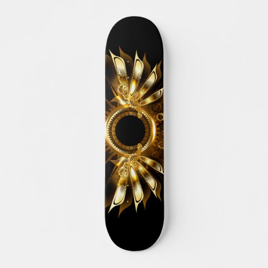 Skateboard Ailes de Steampunk (Devant)
