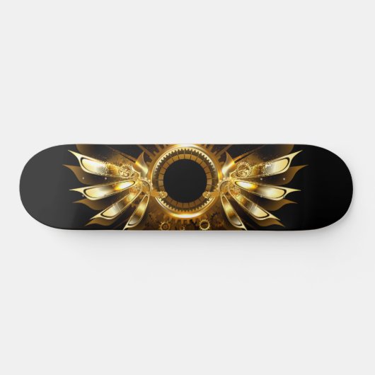Skateboard Ailes Steampunk (Horz)