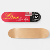 Skateboard AIMEZ SON Patinage LIPS (Horz)