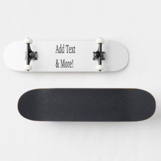 Skateboard Ajouter du texte et plus ! Customisez votre propre