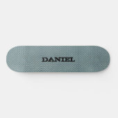 Skateboard Ajouter le nom ou les initiales Plaque de contrôle (Horz)
