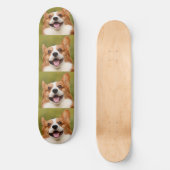 Skateboard Ajouter photo de chien personnalisé Customisé (Recto)