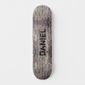 Skateboard Ajouter un nom ou des initiales désactivées sur la (Recto)