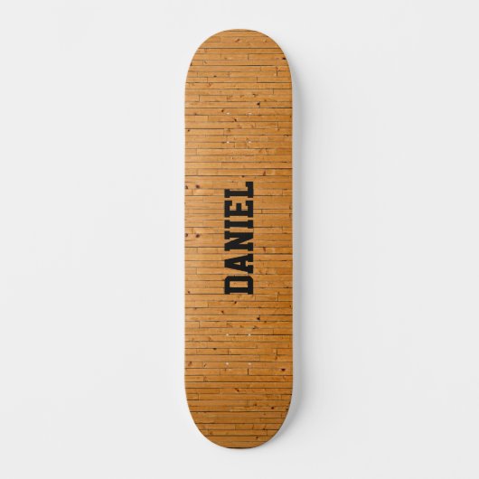 Skateboard Ajouter un nom ou des initiales Planches en bois d (Recto)