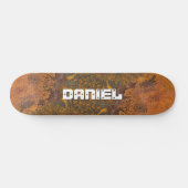 Skateboard Ajouter un nom ou des initiales Plaque de planche (Horz)