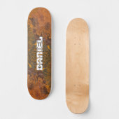 Skateboard Ajouter un nom ou des initiales Plaque de planche (Recto)
