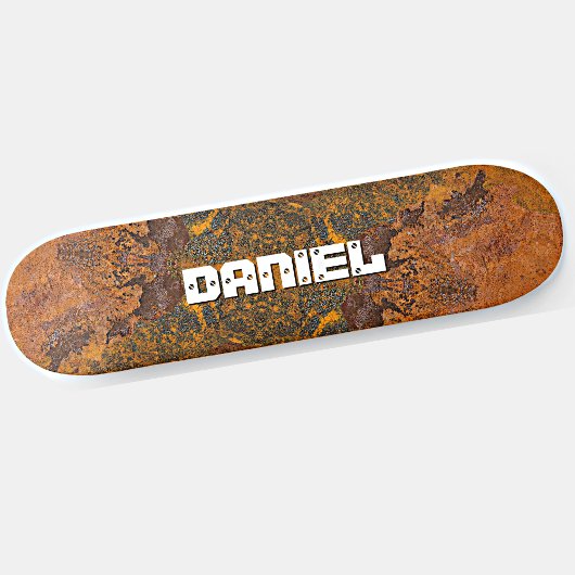 Skateboard Ajouter un nom ou des initiales Plaque de planche