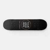 Skateboard Ajouter votre logo et votre texte personnalisé noi (Horz)