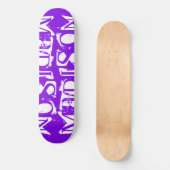 Skateboard Ajouter Votre Propre Nom Personnalisé Purple Perso (Recto)