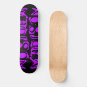 Skateboard Ajouter Votre Propre Nom Personnalisé Purple Perso (Recto)