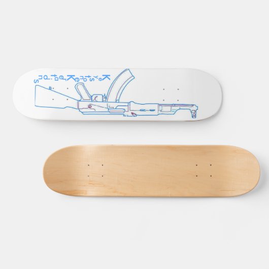 Skateboard AK 47 KeystoneKreations (Horz)