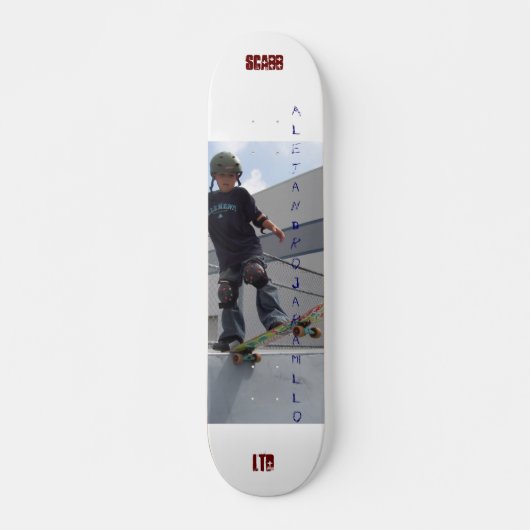 Skateboard Alejandro Jaramillo, scabb-Ltd (Devant)