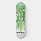 Skateboard Alex Pardee "Lazyface toxique " (Recto)