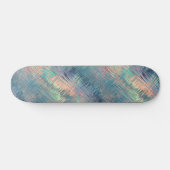 Skateboard Alexandrite Blue Glassy Texture (Horz)
