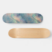 Skateboard Alexandrite Blue Glassy Texture (Horz)