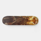 Skateboard Alfons Mucha : Luna (Horz)