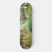 Skateboard Alfred Sisley - Reposez le long du ruisseau (Recto)